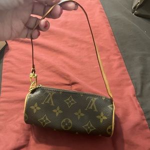 Authentic LOUIS VUITTON Monogram Canvas Mini Papillon bag